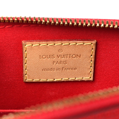 Louis Vuitton Vernis Alma BB Cherry 6 of 8