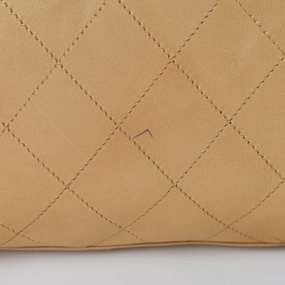 Chanel Lambskin Stitched Medium Ultimate Soft Tote Beige 10 of 13