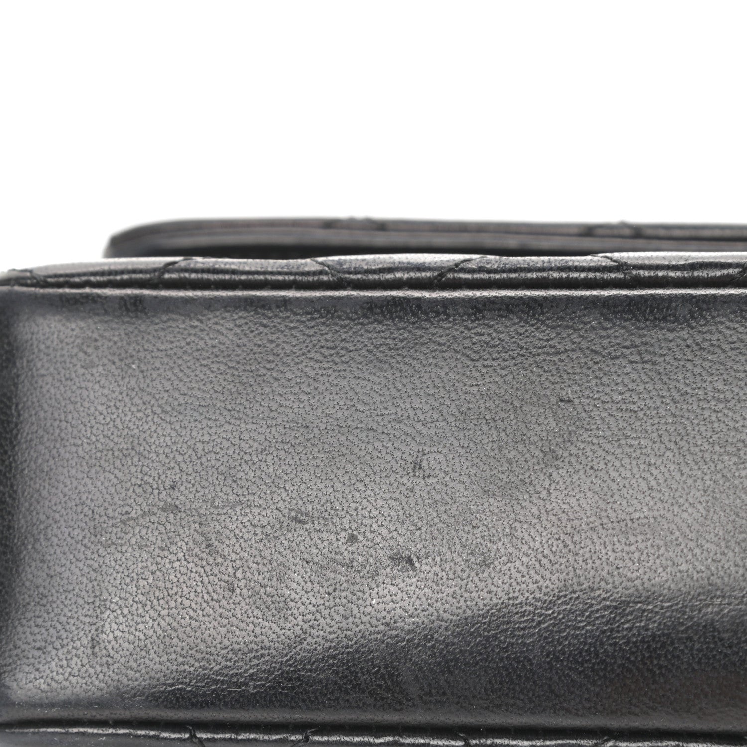 Chanel Lambskin Quilted Mini Rectangular Flap Black 9 of 17