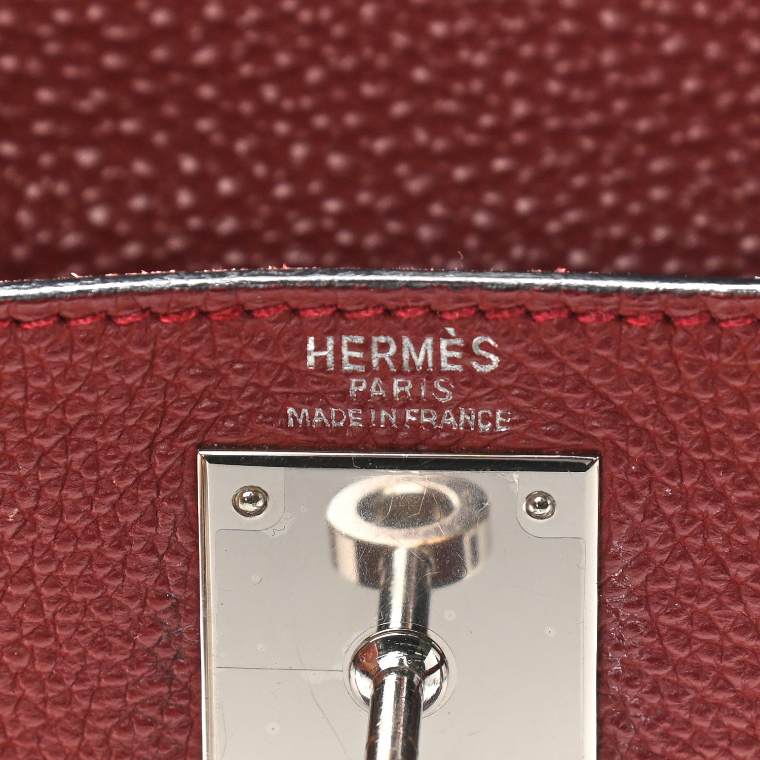Hermes Togo Kelly Retourne 28 Rouge H 6 of 15