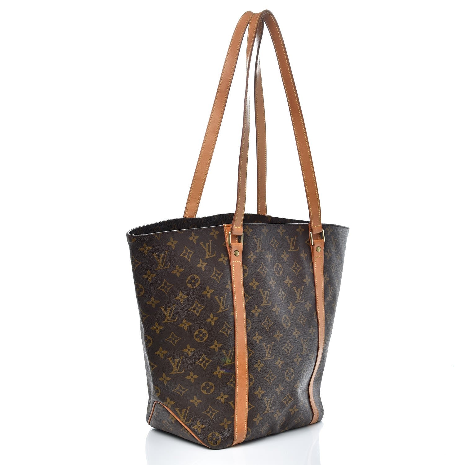 Louis Vuitton Monogram Sac Shopping Tote 3 of 7