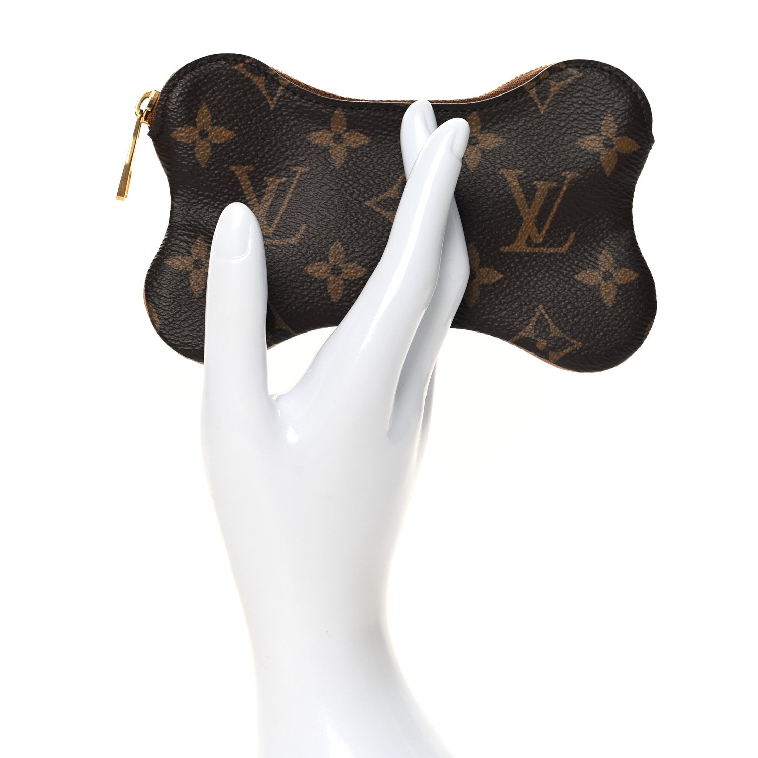 Louis Vuitton Monogram Bone Key Pouch 2 of 7