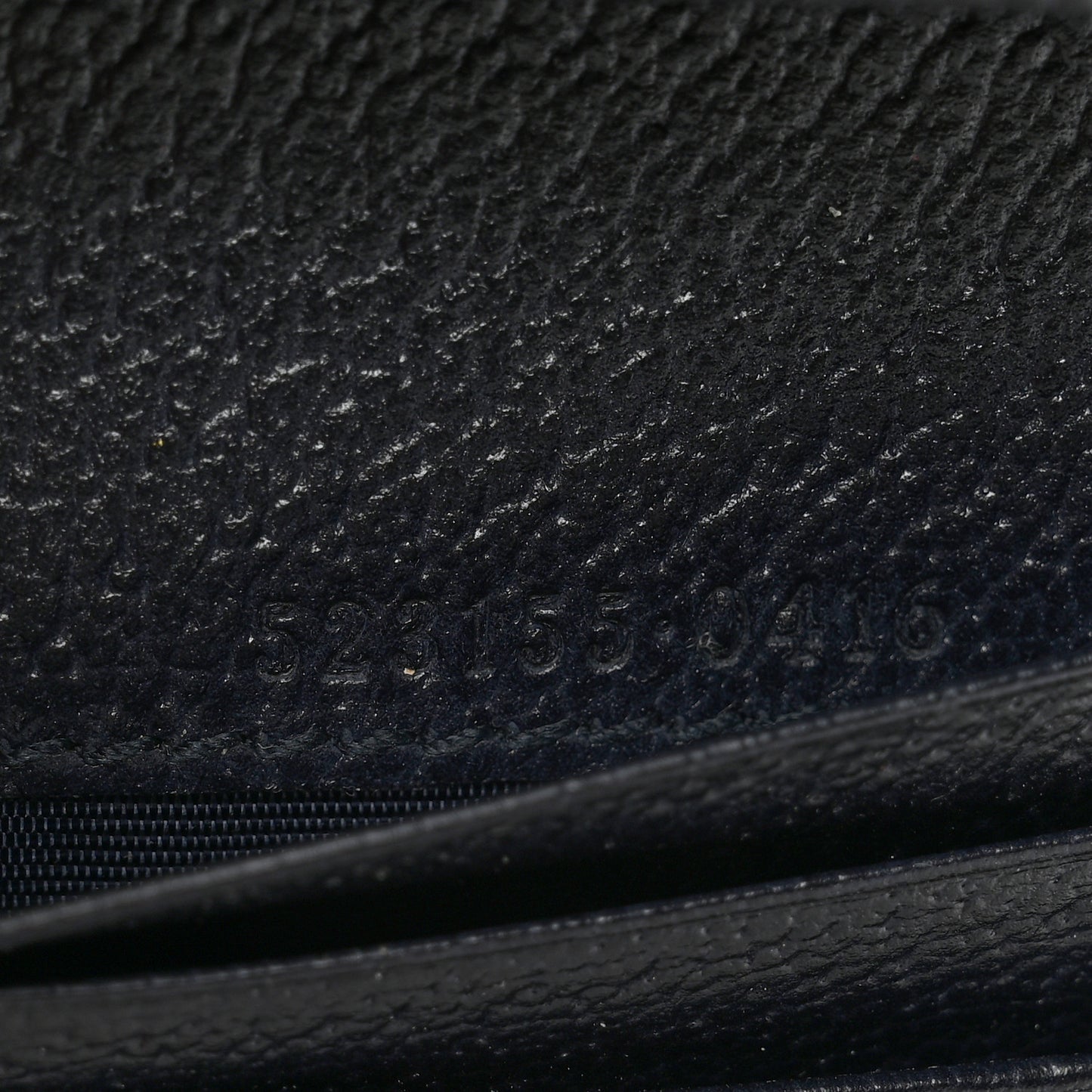 GG Supreme Monogram Textured Dollar Calfskin Web Ophidia Card Case Beige Blue