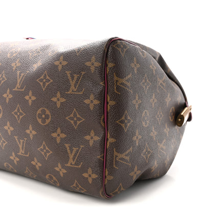 Louis Vuitton Monogram Totem Speedy 30 Magenta 8 of 8