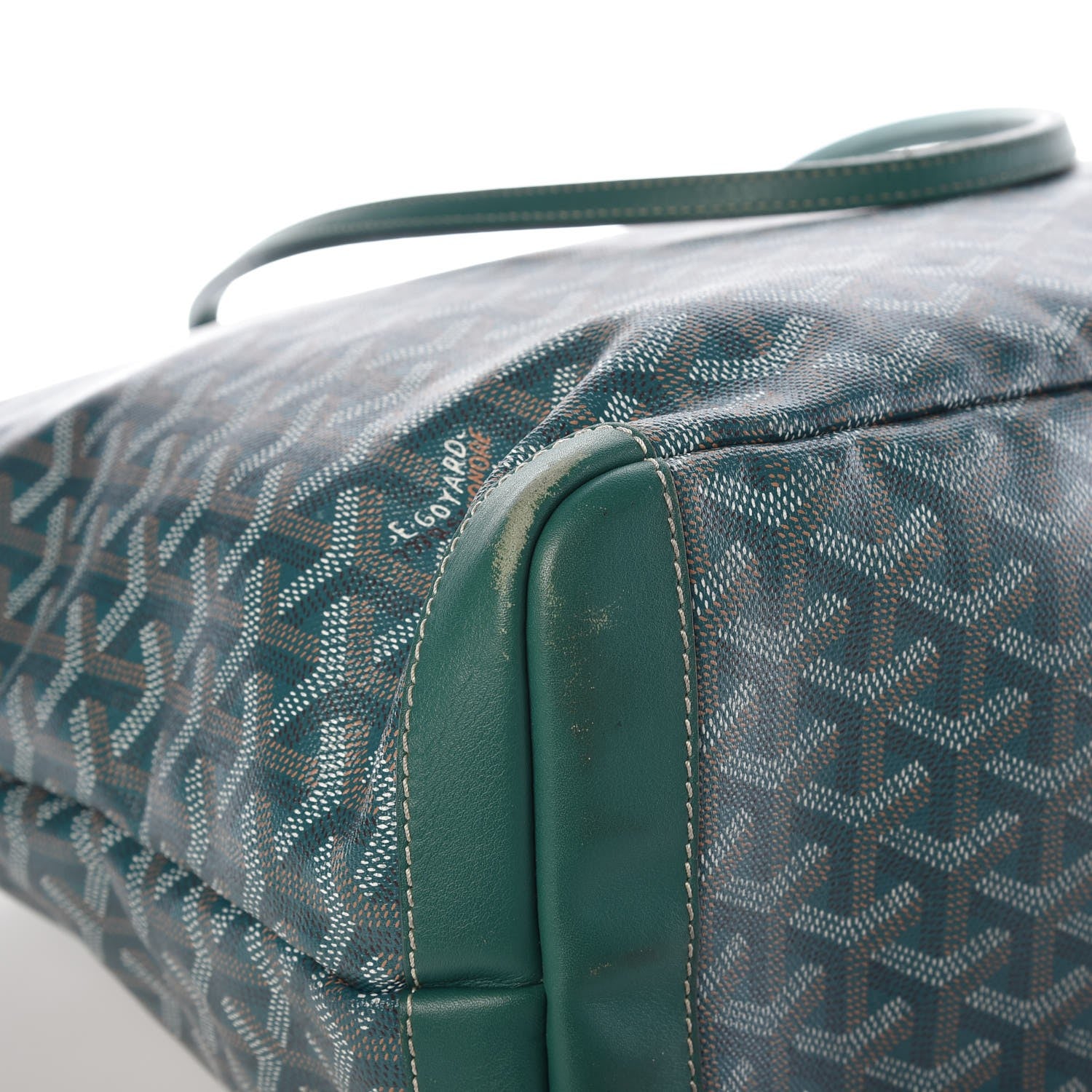 Goyard Goyardine Artois MM Green 8 of 11