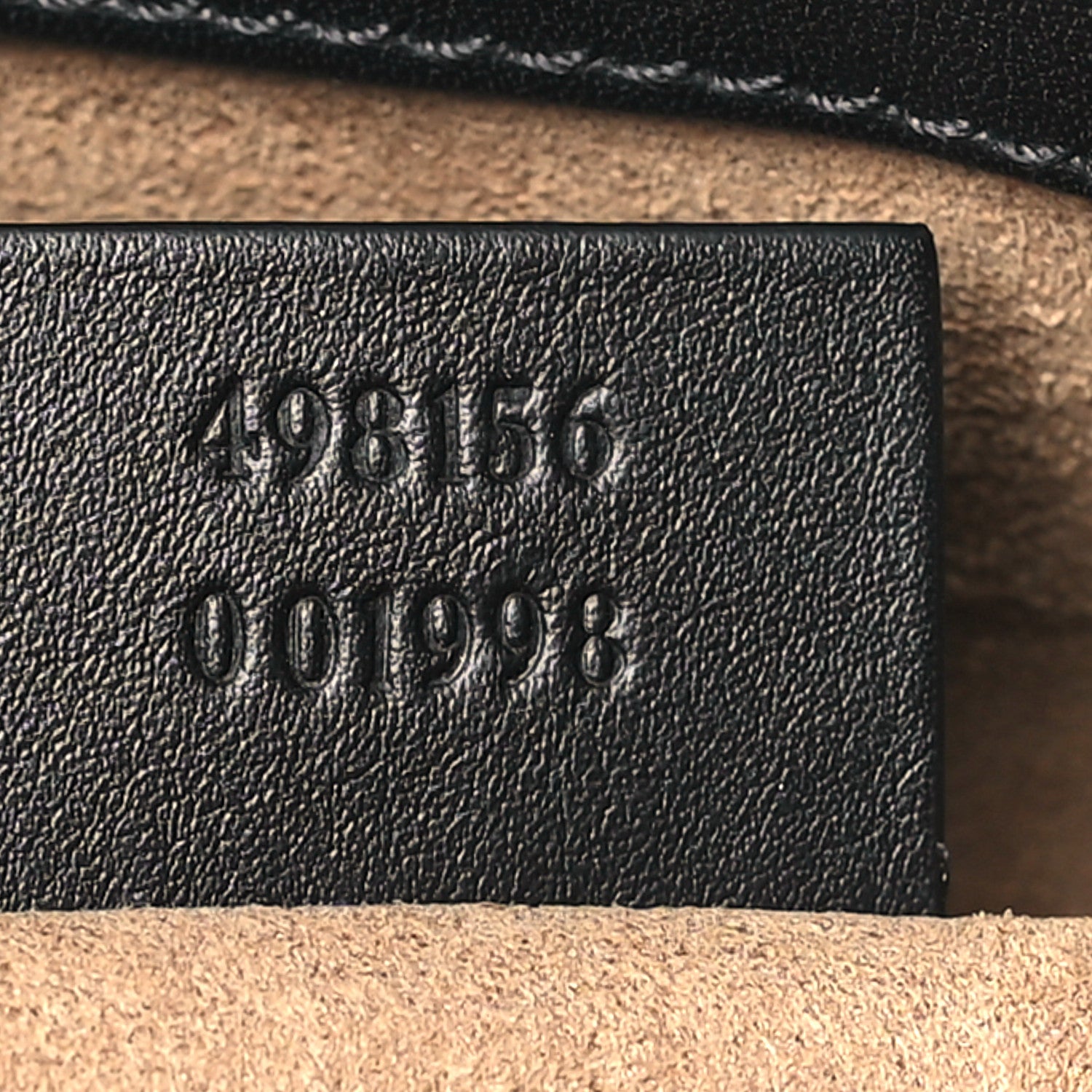 Gucci GG Supreme Monogram Small Padlock Tote Black 7 of 10