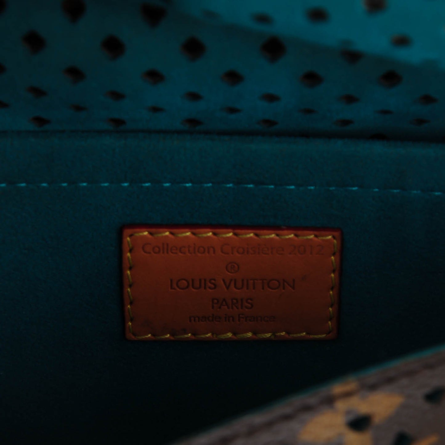 Monogram SC Flore Saumur Teal