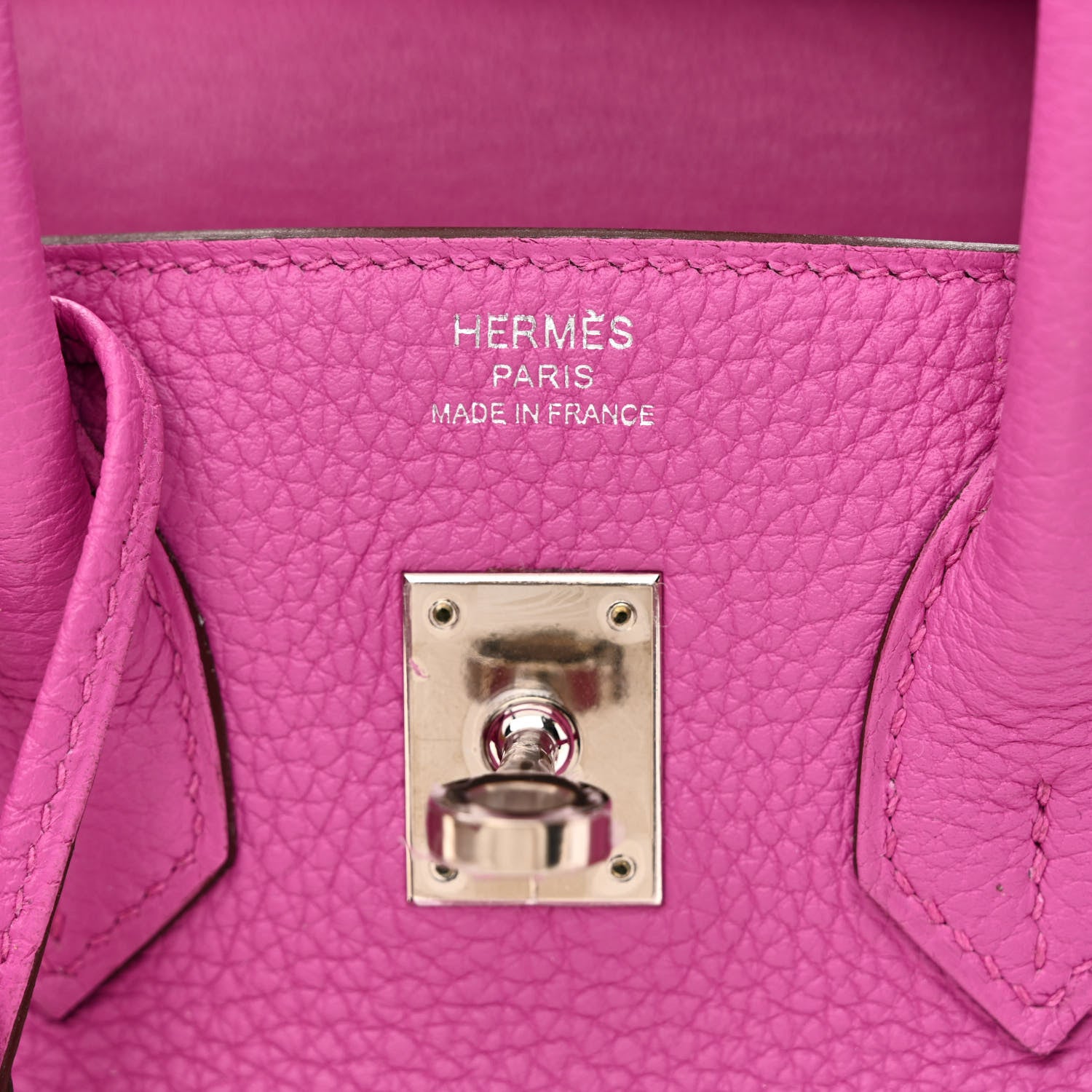 Hermes Togo Birkin 25 Magnolia 6 of 10