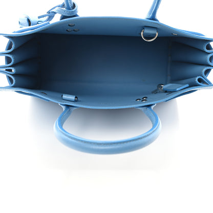 Saint Laurent Grained Calfskin Baby Sac De Jour Blue Clair 3 of 4