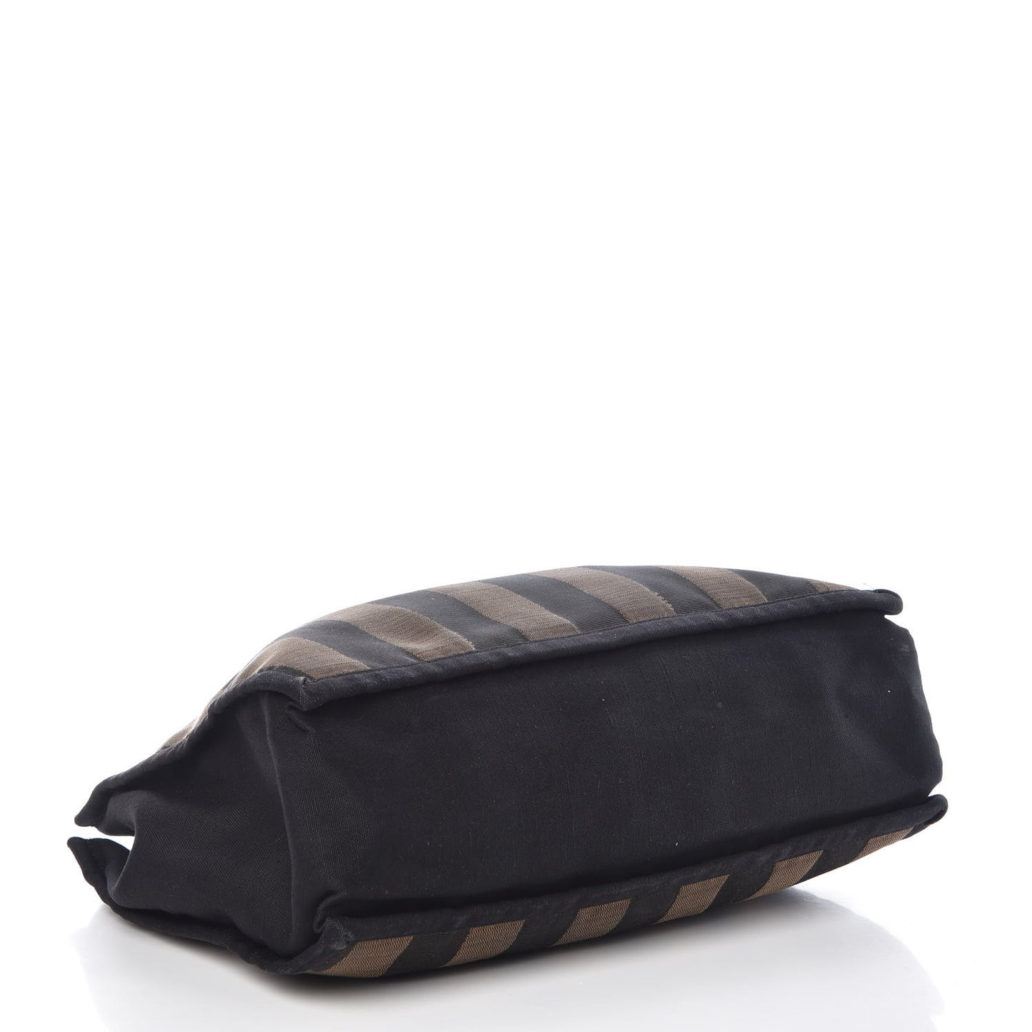 Pequin Small Shopping Tote Black Tobacco
