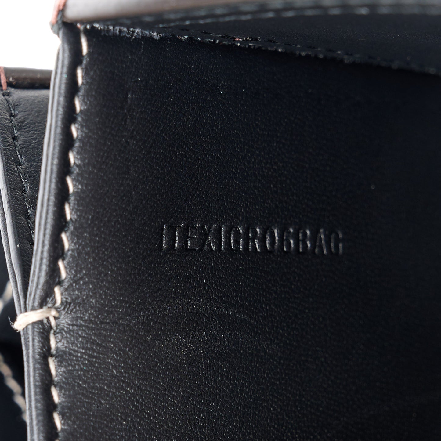 Calfskin Check Small Elizabeth Bag Brown