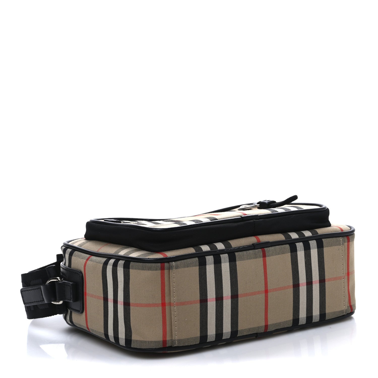 Burberry Vintage Check Calfskin Small Camera Bag Archive Beige 4 of 11