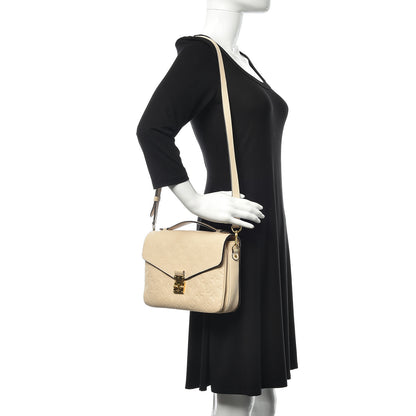 Louis Vuitton Empreinte Pochette Metis Creme 2 of 15