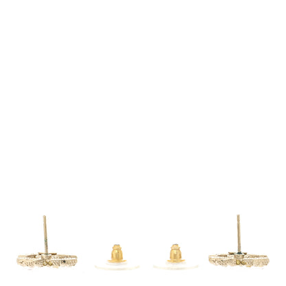 Chanel Pearl CC Earrings Gold 3 of 5