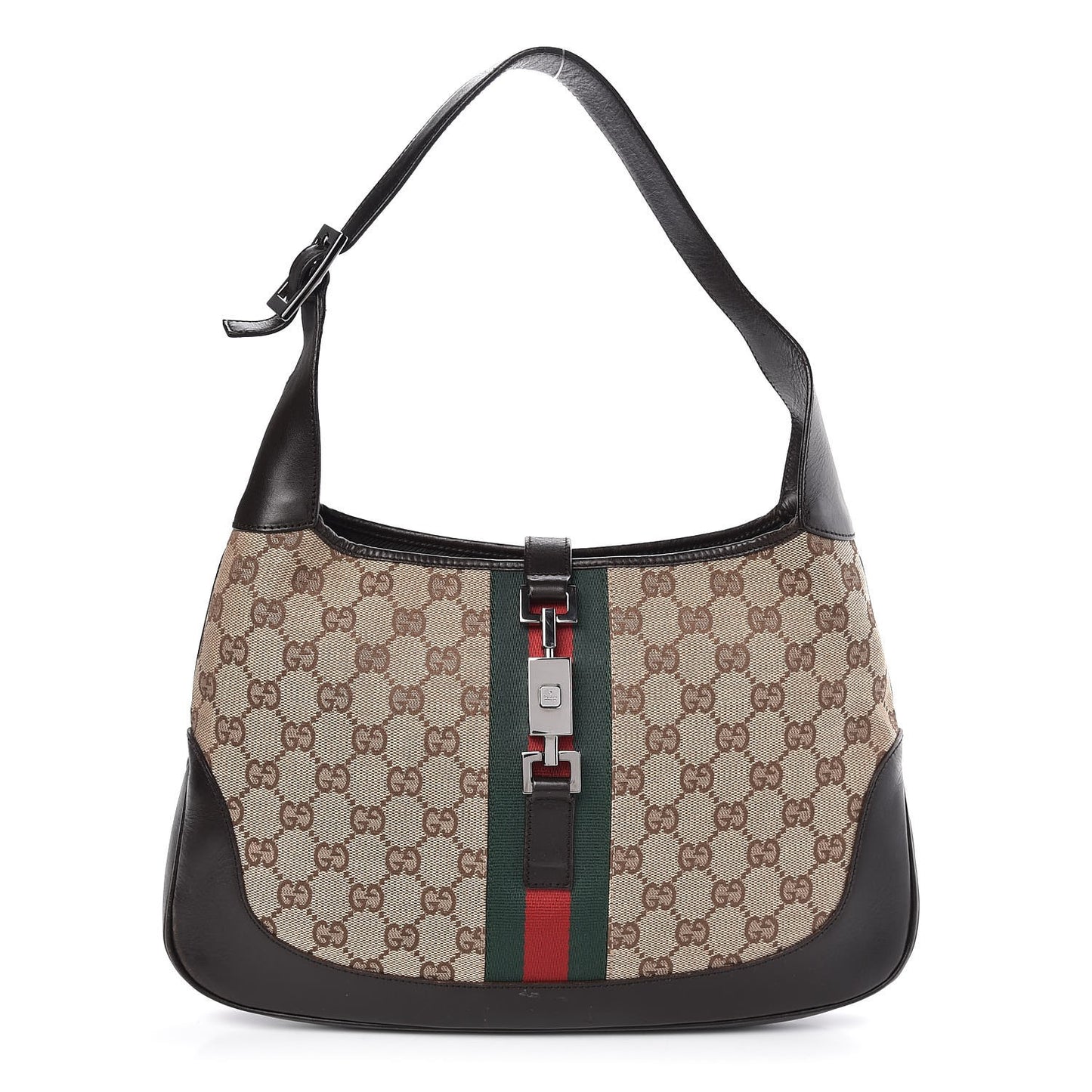 Monogram Web Jackie O Hobo