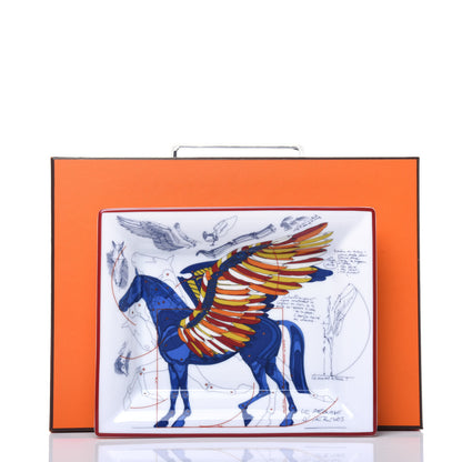 Hermes Porcelain Pegase Change Tray Anis Outremer 7 of 7