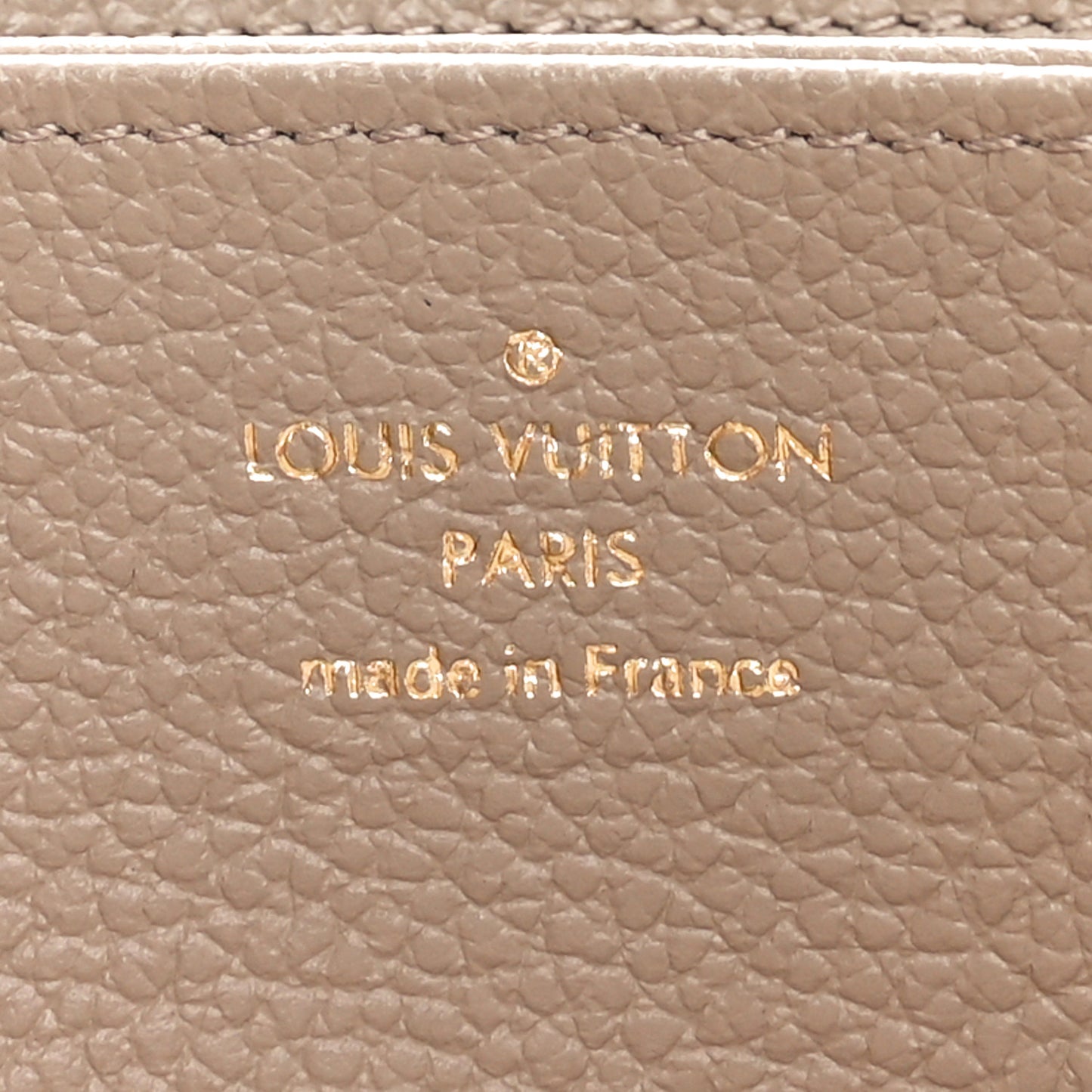 Empreinte Monogram Giant Zippy Wallet Tourterelle Creme