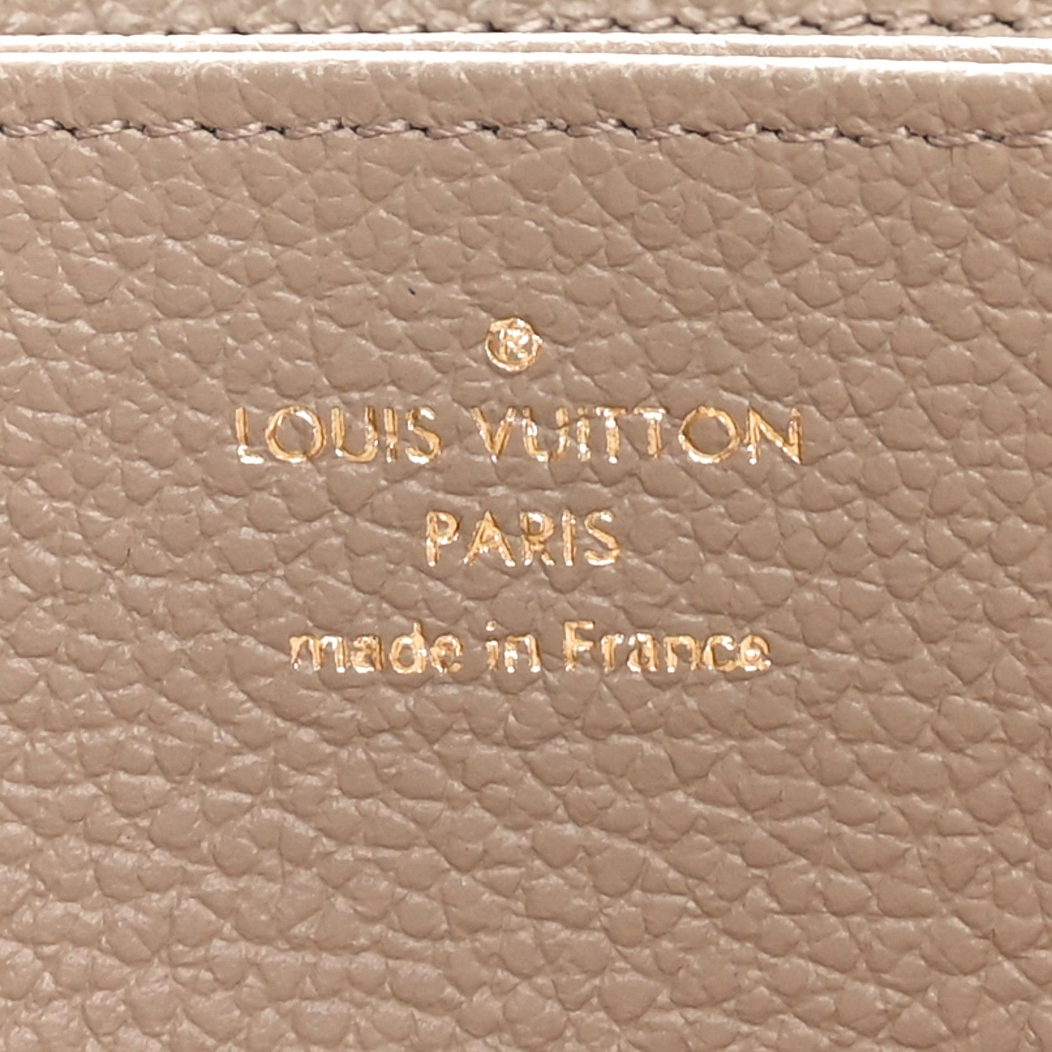 Louis Vuitton Empreinte Monogram Giant Zippy Wallet Tourterelle Creme 6 of 11