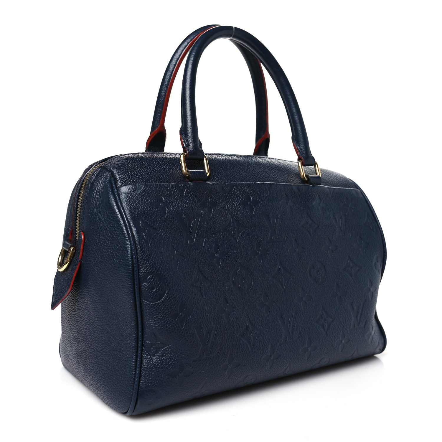 Louis Vuitton Empreinte Speedy Bandouliere 25 NM Marine Rouge 3 of 12