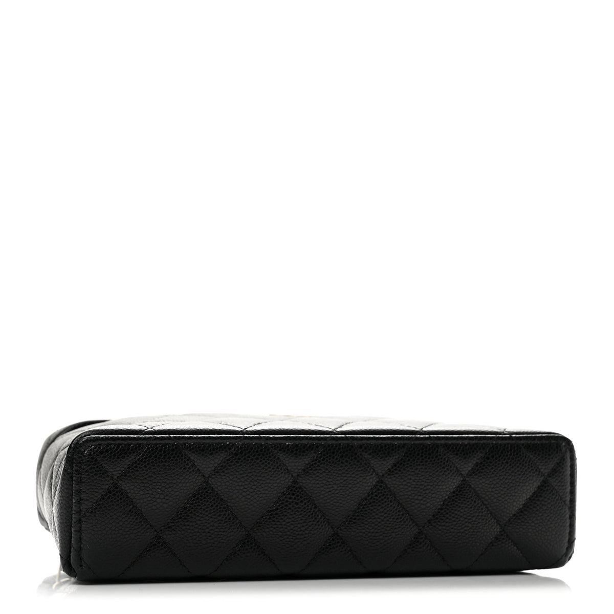 Chanel Caviar Quilted Top Handle Slim Vanity With Chain Black 4 of 12