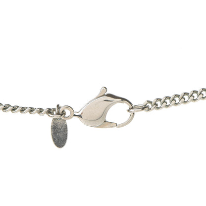 Chanel Baguette Crystal CC Necklace Silver 5 of 7