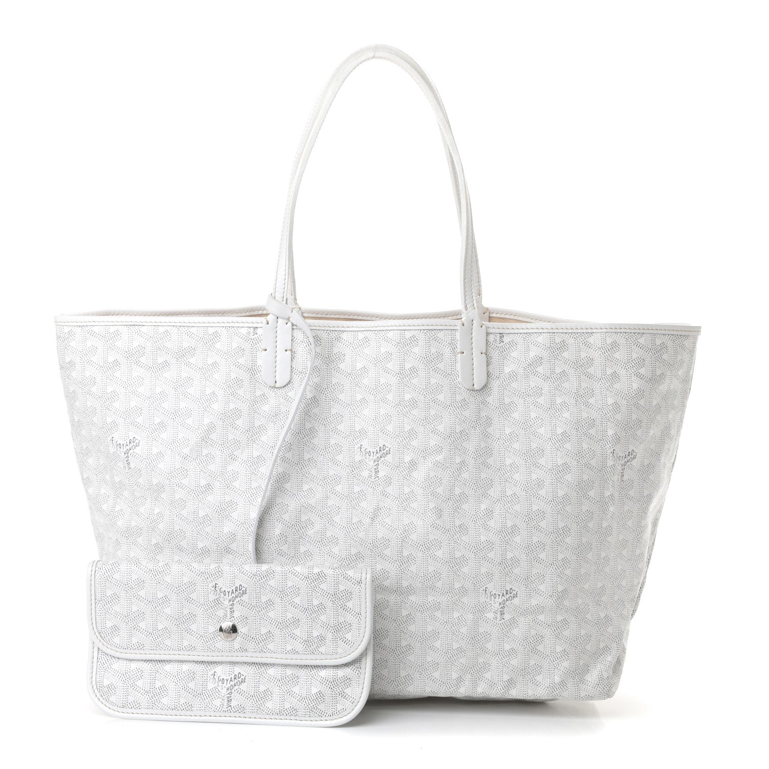 Goyard Goyardine Saint Louis PM White 1 of 15