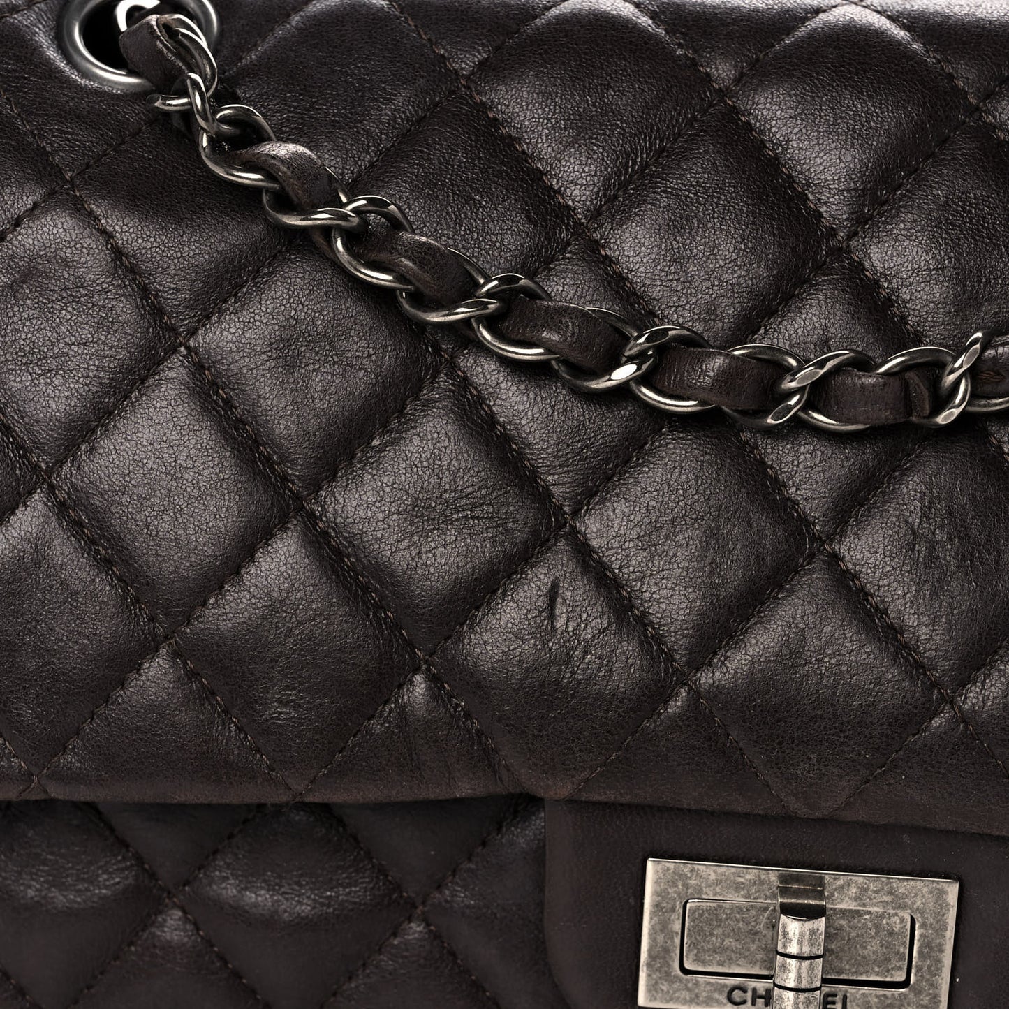 Calfskin Quilted 2.55 Reissue 226 Flap Brown
