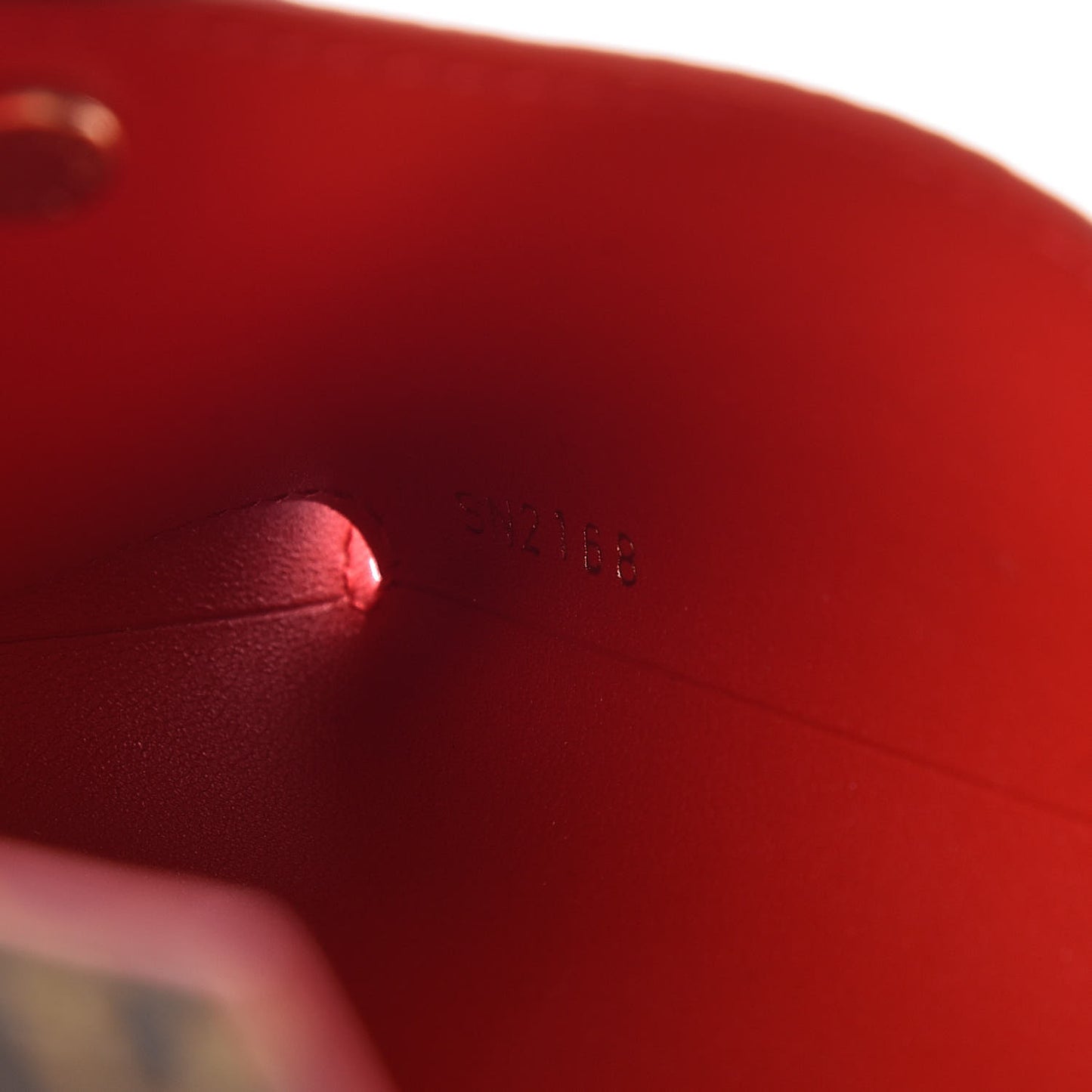 Monogram Medium Kirigami Pochette Insert Coquelicot