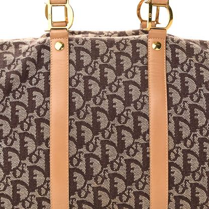 Christian Dior Monogram Duffle Brown 8 of 10
