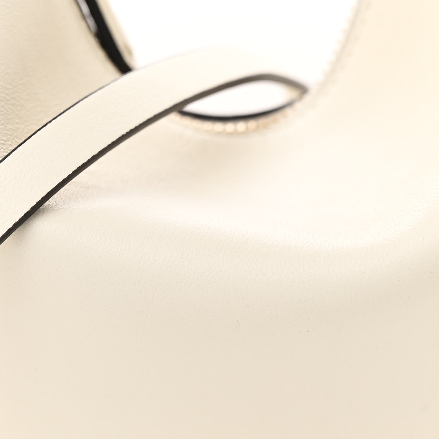 Fendi Vitello Grace Matte Mini Fendigraphy Hobo Bag White Ice 8 of 10
