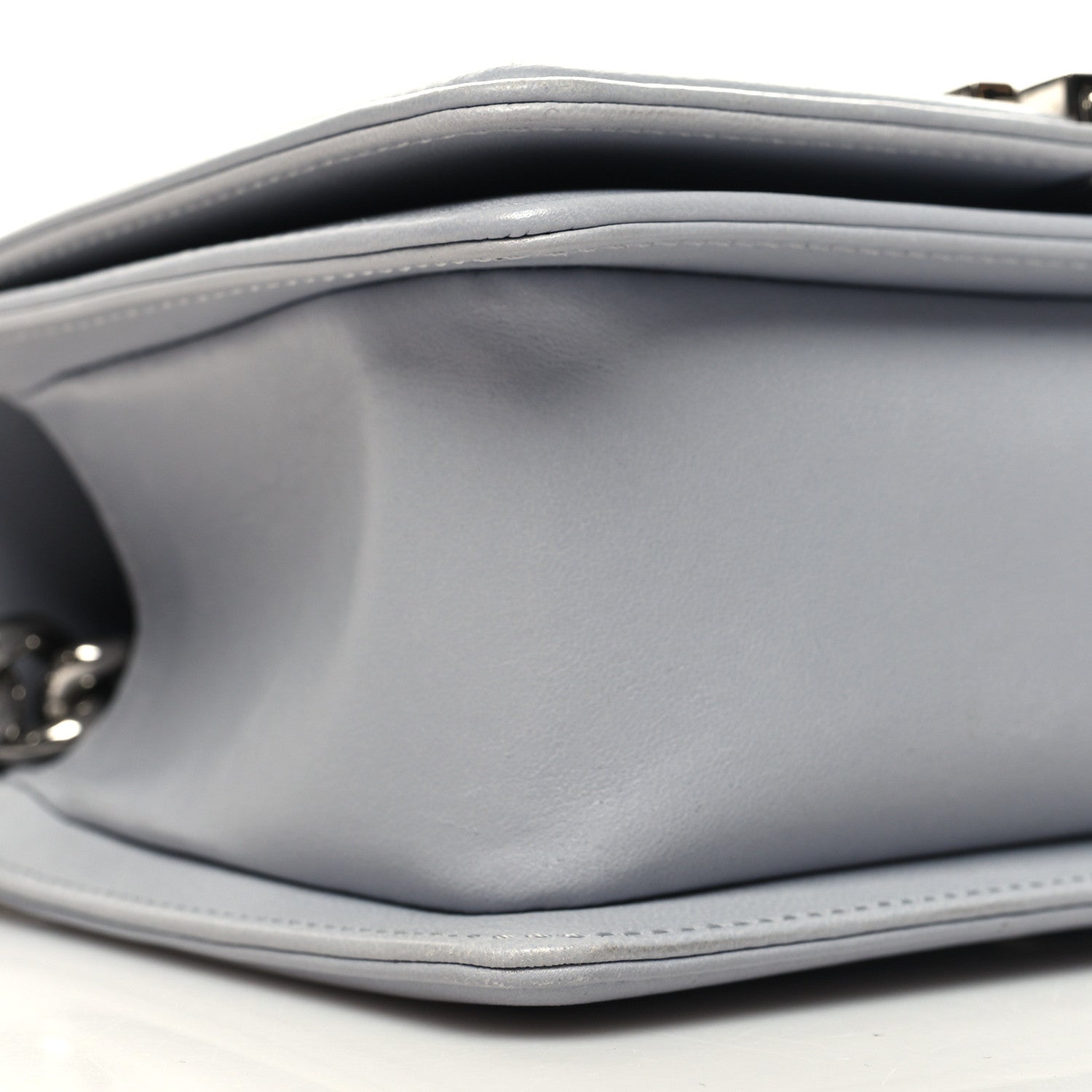 Chanel Calfskin Quilted Small Boy Flap Grey 9 of 12