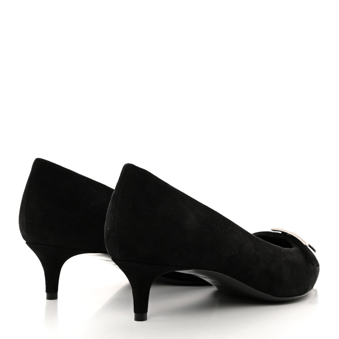 Suede Goatskin Blush 40 Pumps 37 Black