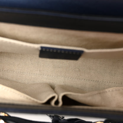 Gucci Shine Guccissima Medium Emily Chain Shoulder Bag Melanzana 5 of 10