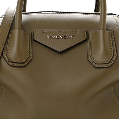 Givenchy Smooth Calfskin Small Soft Antigona Dark Khaki 7 of 13