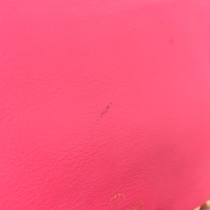 Valentino Garavani Vitello Small Rockstud Tote Fuxia Fluo 9 of 9