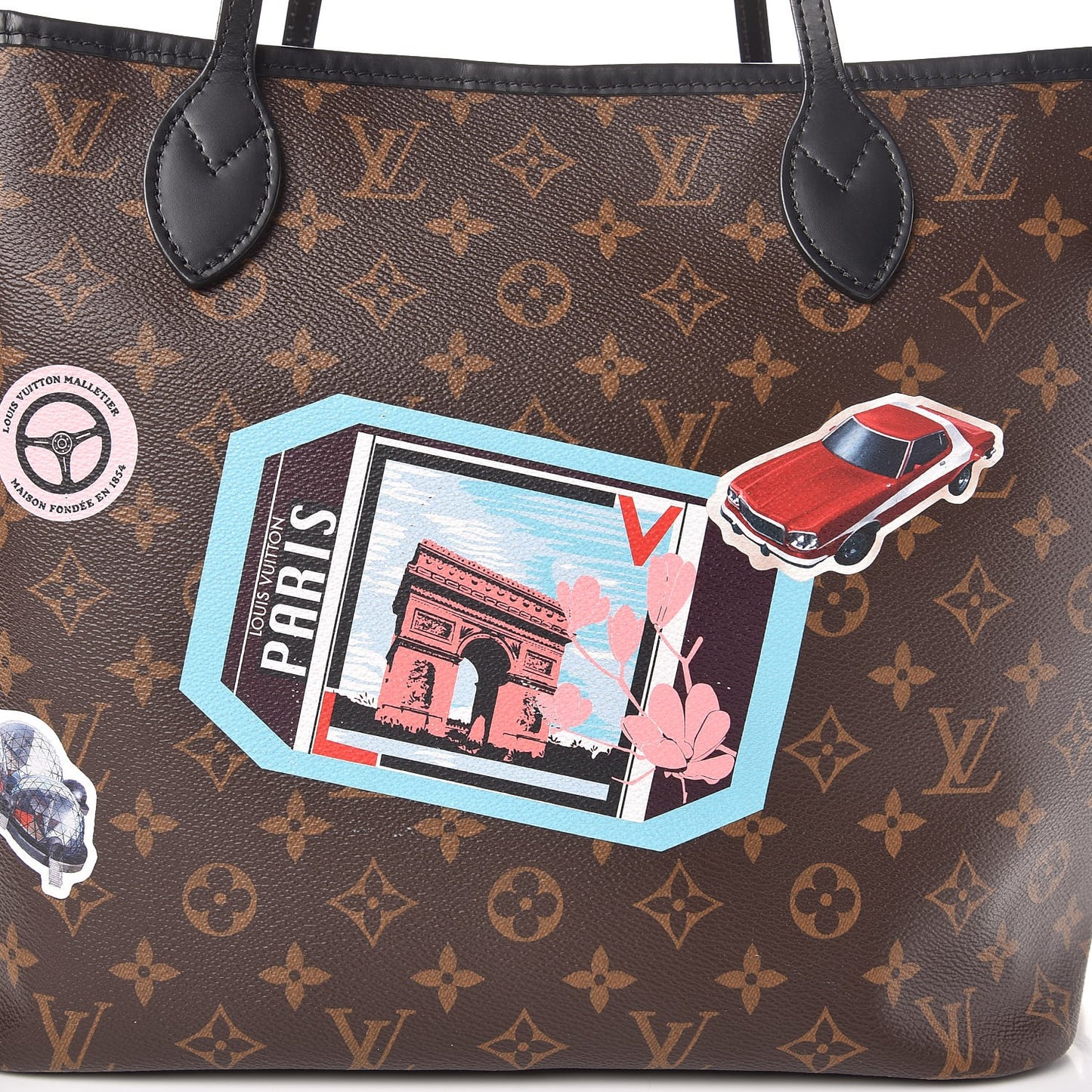 Monogram World Tour Neverfull MM