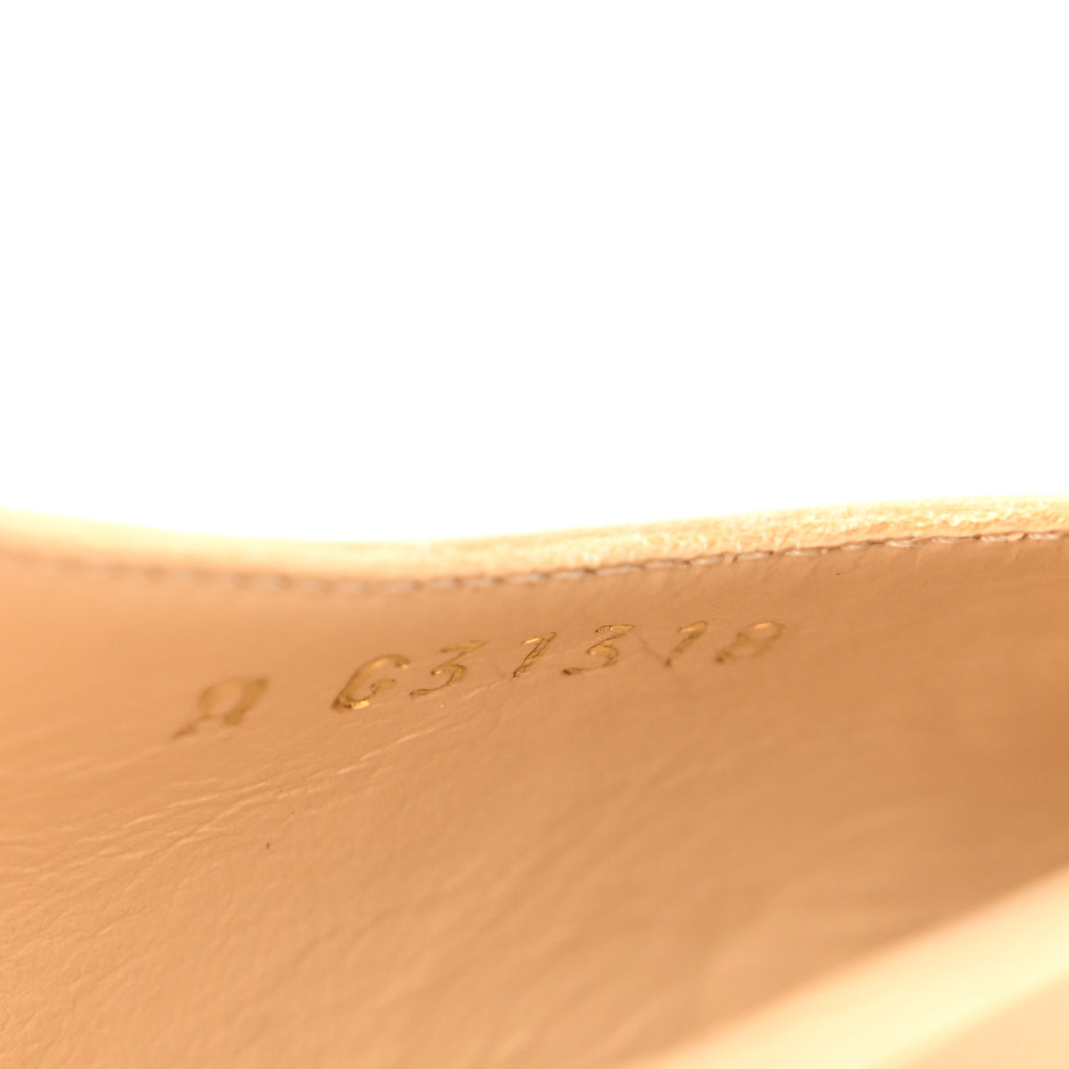Chanel Goatskin Grosgrain Cap Toe CC Slingback Pumps 38 Beige Black 9 of 10