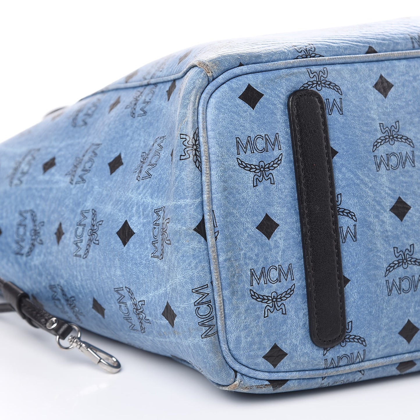 Visetos Medium Project Reversible Shopper Tote Munich Blue