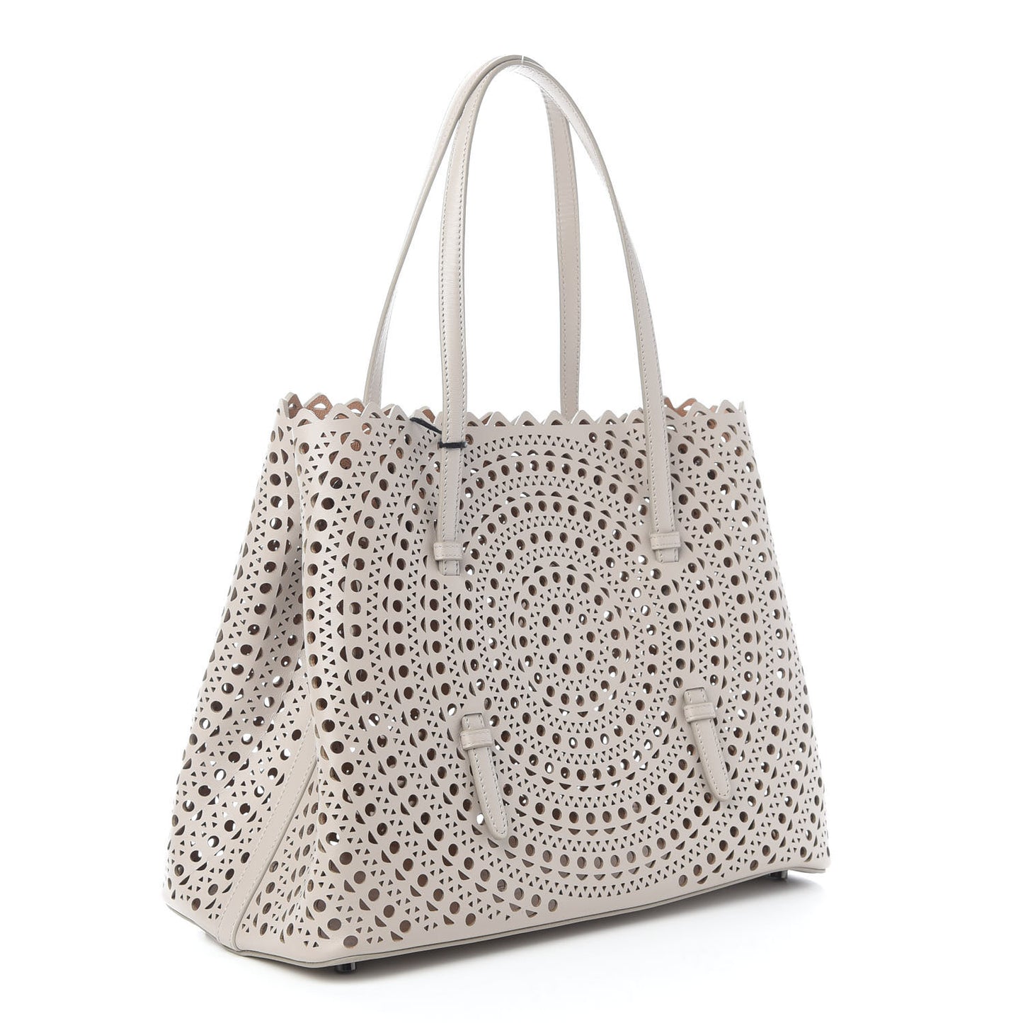 Lux Calfskin Vienne 32 Bag Perle