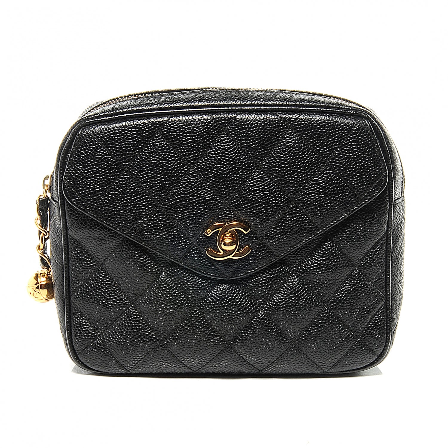 Chanel Caviar Flap Waist Bag Black 1 of 9