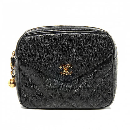 Chanel Caviar Flap Waist Bag Black 1 of 9