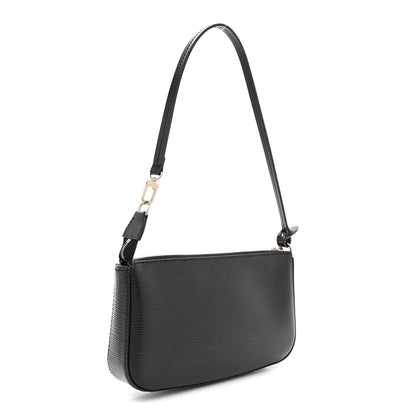 Louis Vuitton Epi Pochette Accessories NM Black 3 of 11