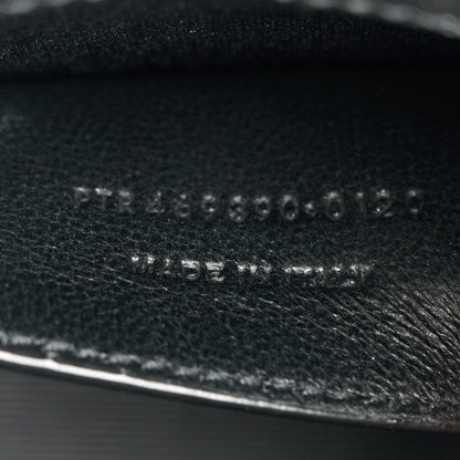 Saint Laurent Grain De Poudre Small Monogram Kate Satchel Black 8 of 11