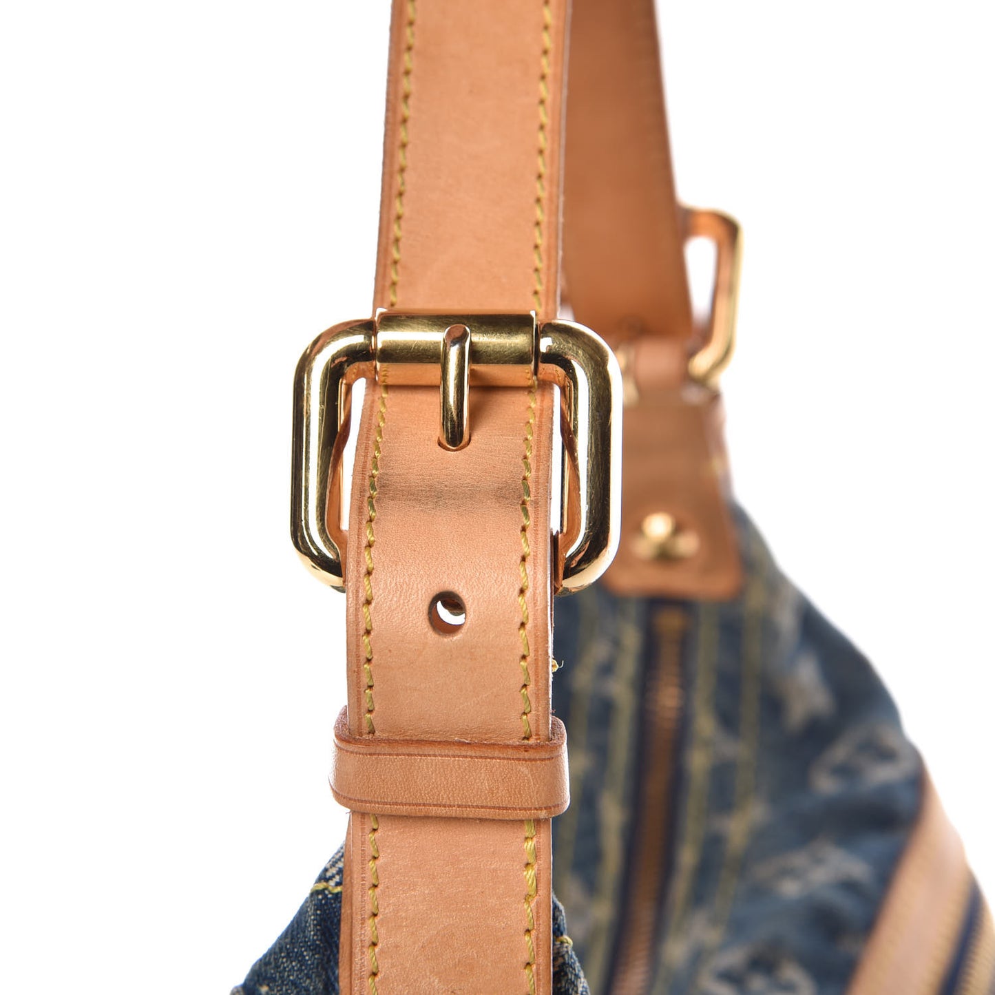 Monogram Denim Baggy PM Blue