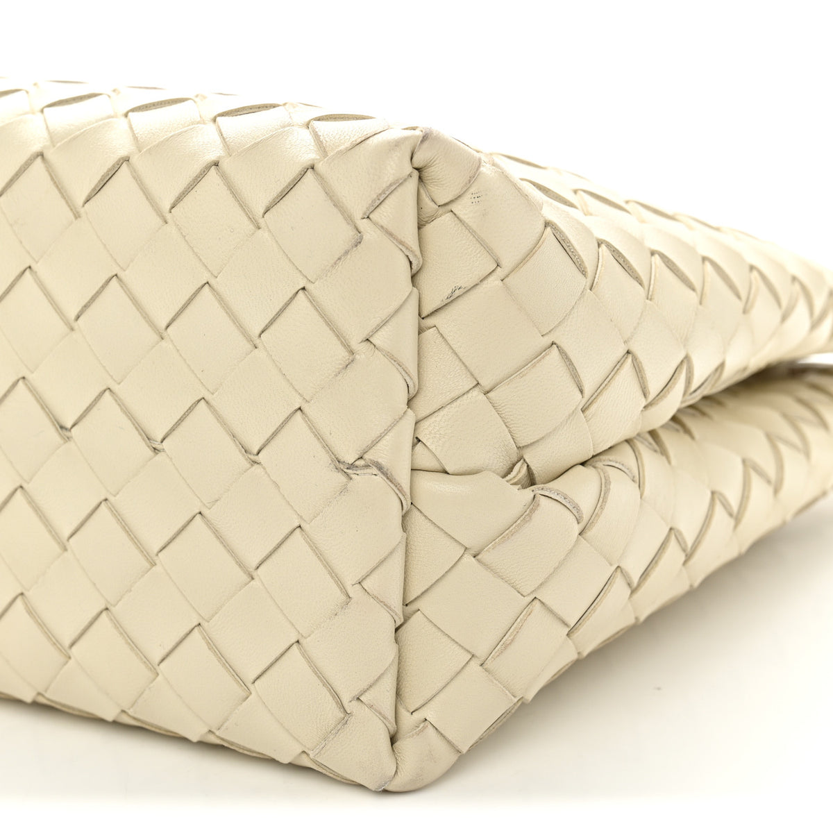 Bottega Veneta Nappa Intrecciato Medium Andiamo Shoulder Bag Sea Salt 9 of 11