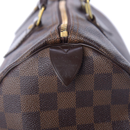 Louis Vuitton Damier Ebene Speedy 30 16 of 19