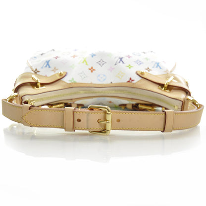 Louis Vuitton Monogram Multicolor Greta White 6 of 9