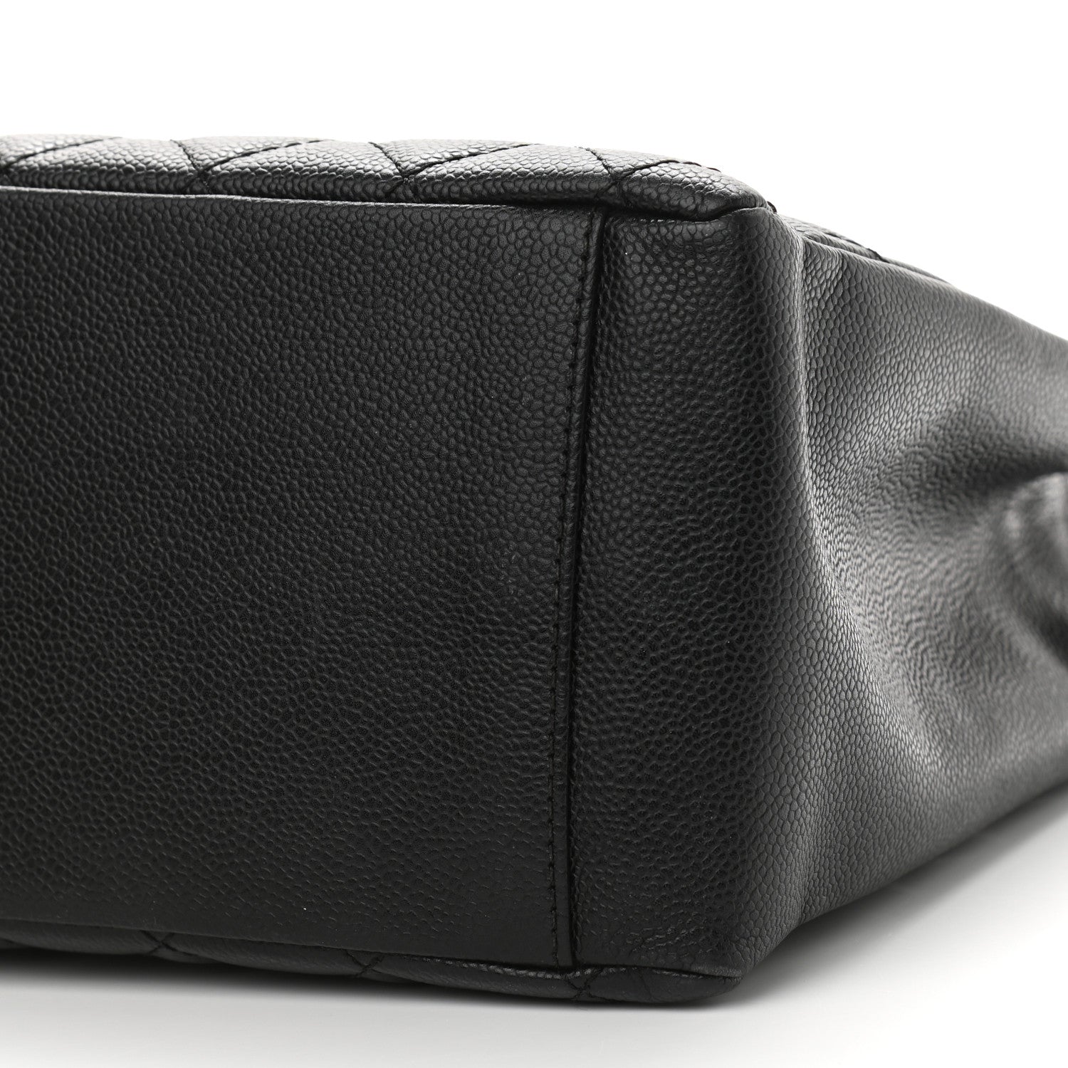 Chanel Caviar Quilted Grand Shopping Tote GST Black 10 of 11