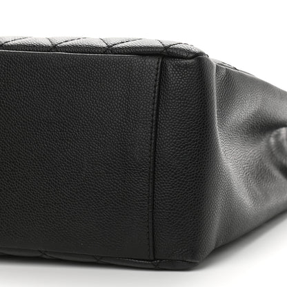 Chanel Caviar Quilted Grand Shopping Tote GST Black 10 of 11