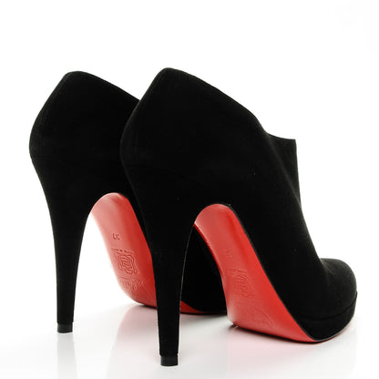 Christian Louboutin Suede Goya 100 Booties 37 4 of 7
